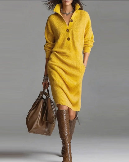 Vêtements élégants pour femmes - Décontracté Uni Automne Hiver