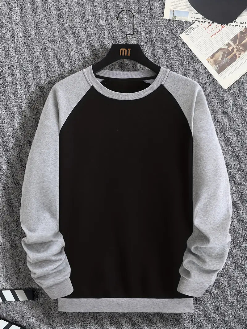 Pull col rond décontracté Homme Tendance Casual