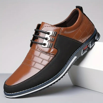 Nathan - Bottines à lacets modernes pour homme
