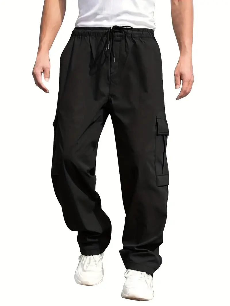 Pantalon cargo homme multipoches