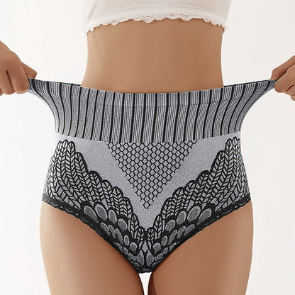 Pantalon femme taille haute court élégant