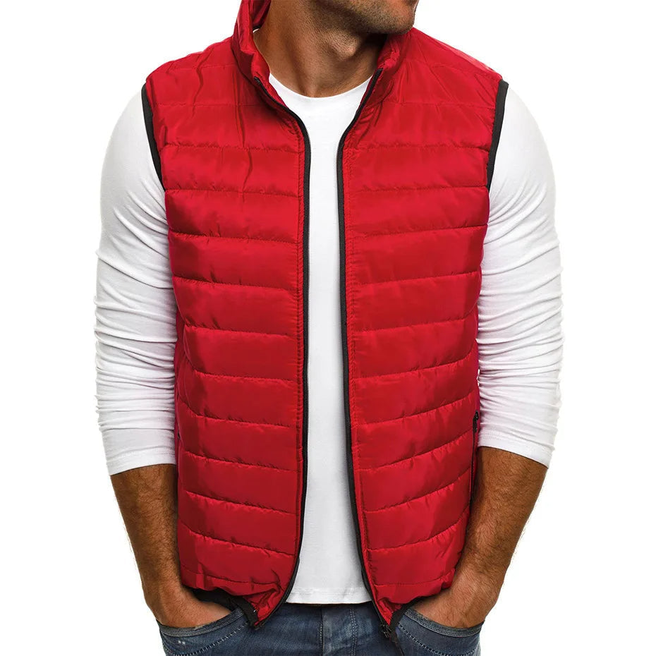 Gilet homme élégant matelassé moderne