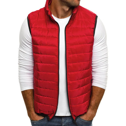 Gilet homme élégant matelassé moderne