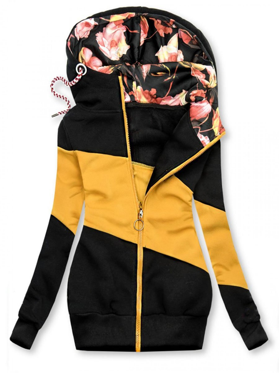 Sweat-shirt oversize Manches longues Chaud & Confortable
