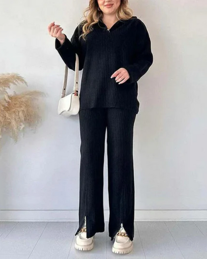 Ensemble tricoté moderne pour femme