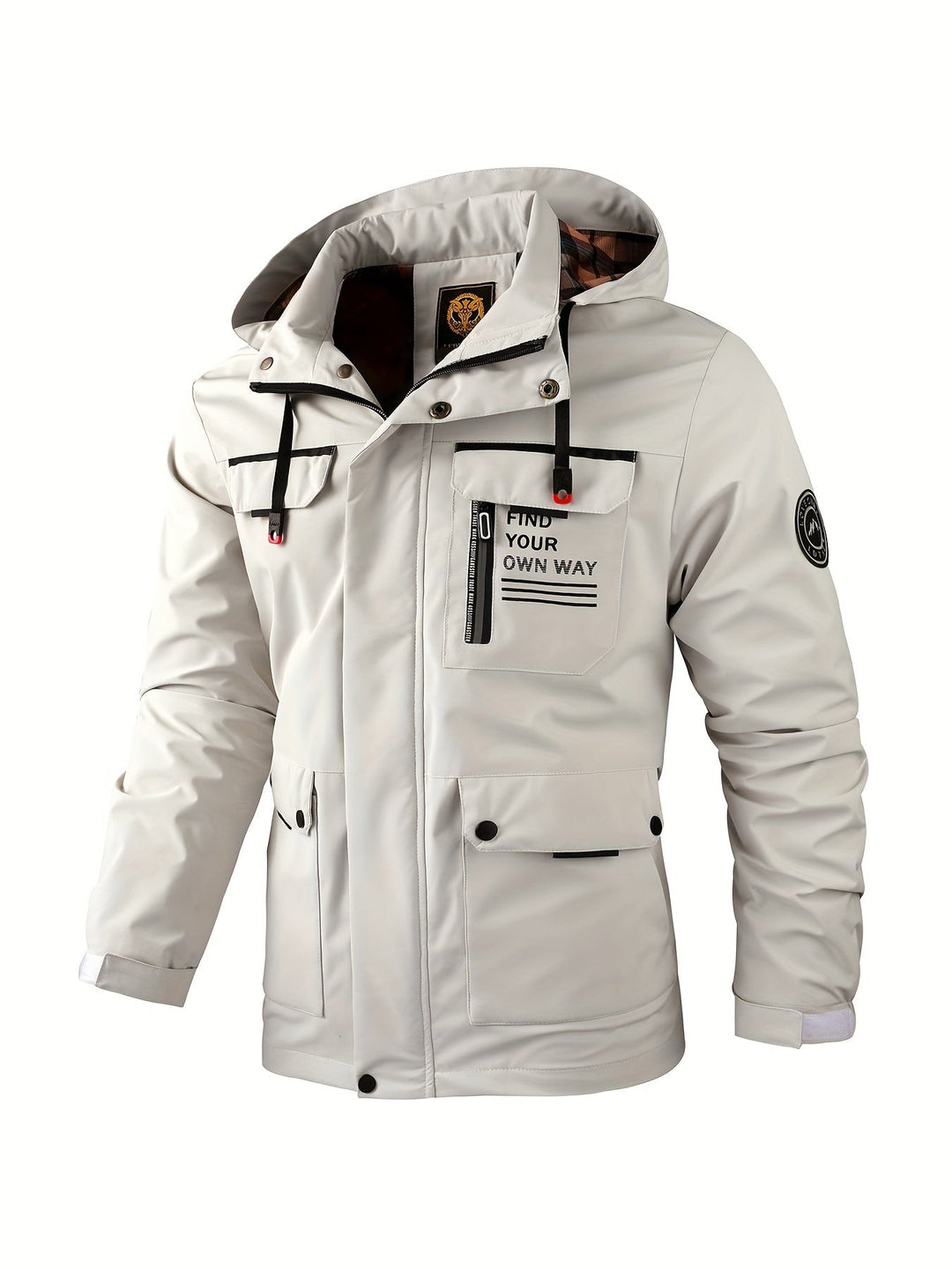 Veste pratique pour homme extérieur capuche