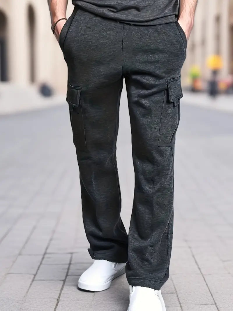 Pantalon Cargo Homme Multipoches Classique