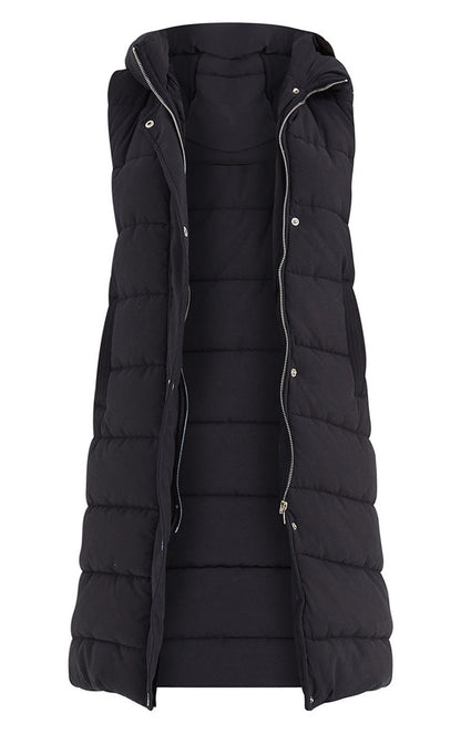 Stylische Pufferjacke Damen Kapuze - IdealeKleiden