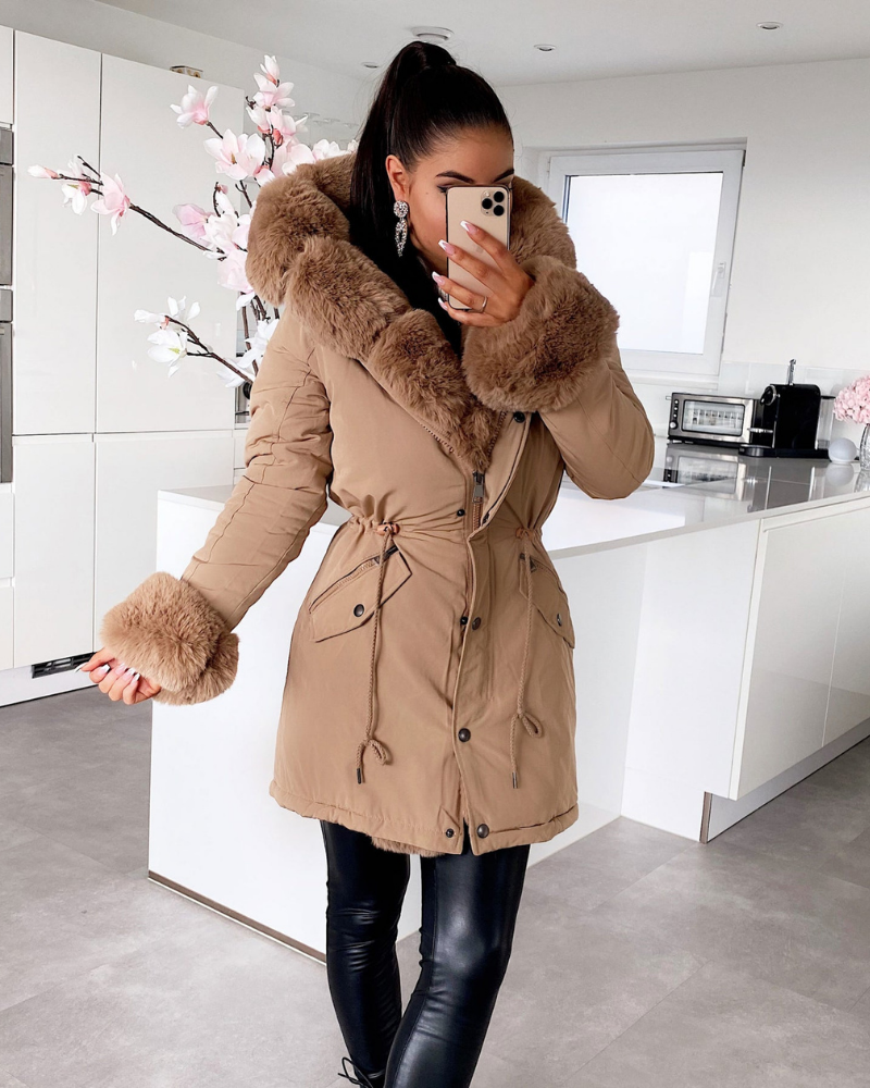 Veste de soirée élégante look glamour