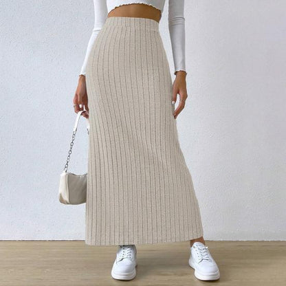 Jupe tricotée tendance pour femme