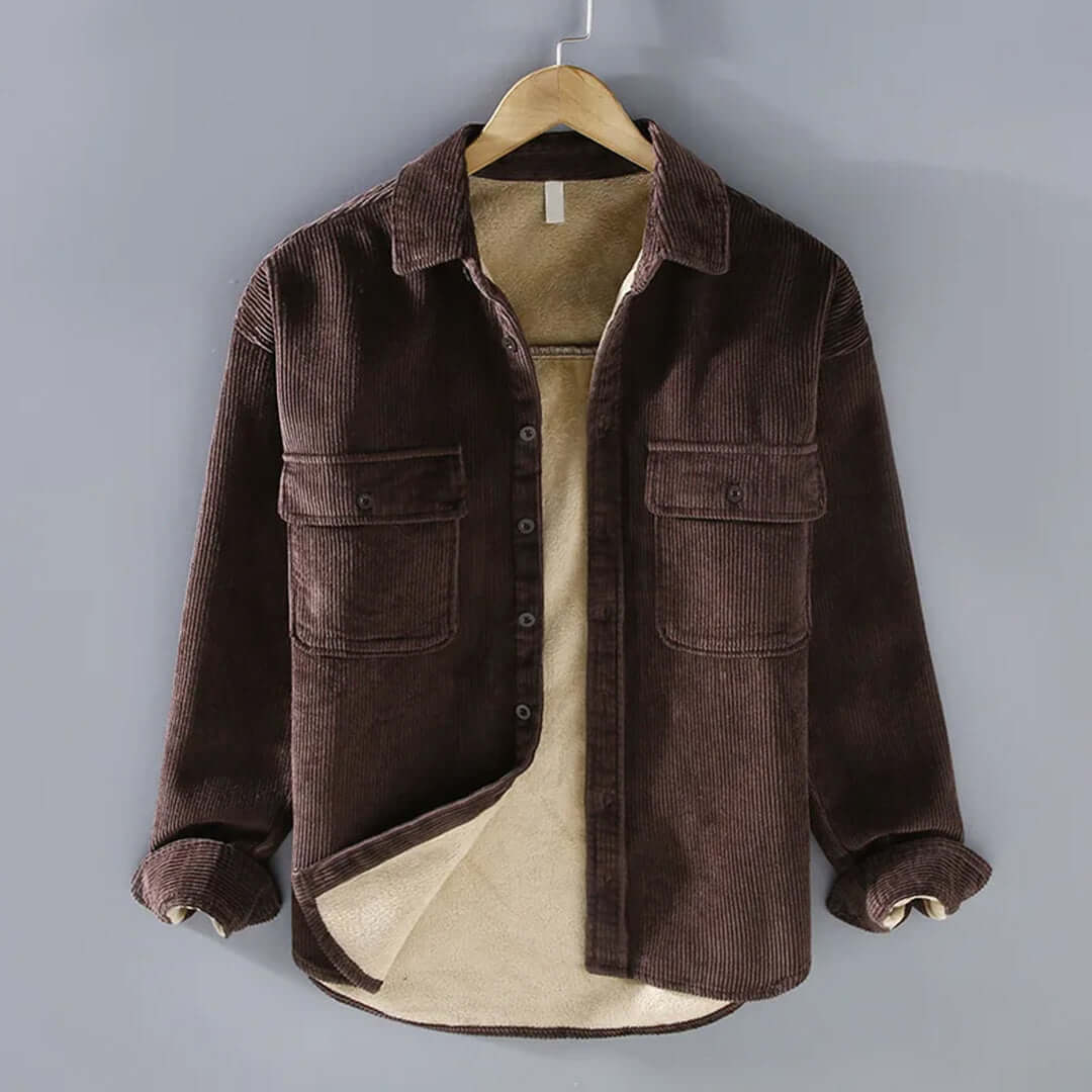 Blouson en cuir pour homme Style Cordura robuste