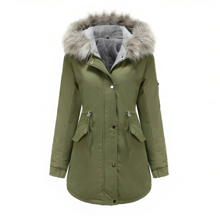 Eco-Parka Femme | Manteau d'hiver végan Écologique Durable