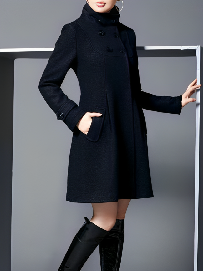 Manteau d'hiver élégant Simple et Chic