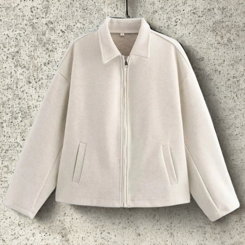 Veste courte femme mode col dentelle