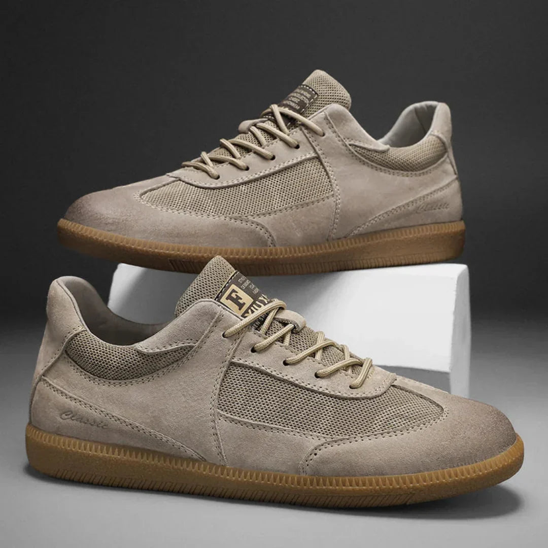 Herren Sneaker Wildleder Schnürsenkel Modern Leicht - IdealeKleiden