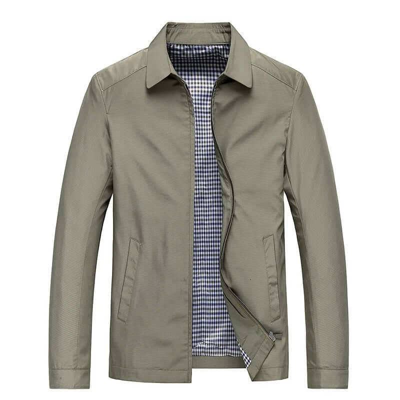 Manteau homme imperméable à manches longues noir