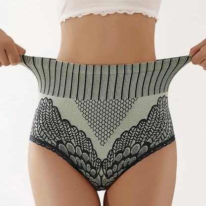 Pantalon femme taille haute court élégant