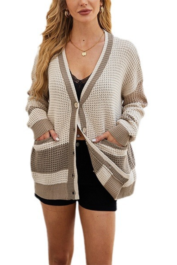 Grand Cardigan Oversize Pullover Coloré