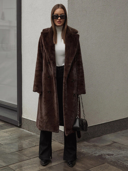 Manteau long élégant pour femme