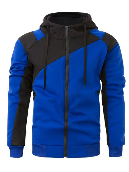 Sweat à capuche décontracté, coloré, grande taille