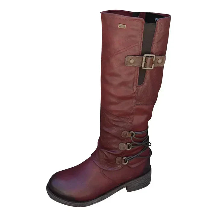 Bottes Serafina pour femme, cuissardes, talons hauts