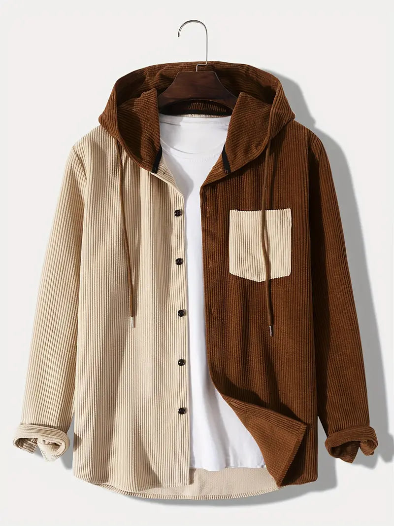 Robert - Chemise décontractée manches longues coupe moderne