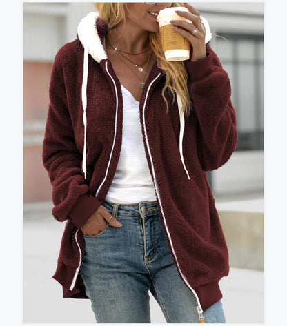 Fiona - Weiche Damen Winterjacke - IdealeKleiden