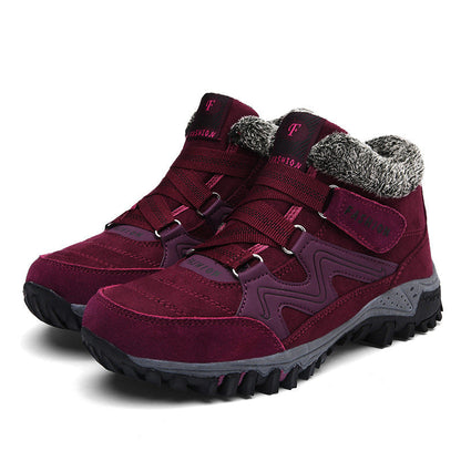 Bottes d'hiver orthopédiques douillettes pour femme