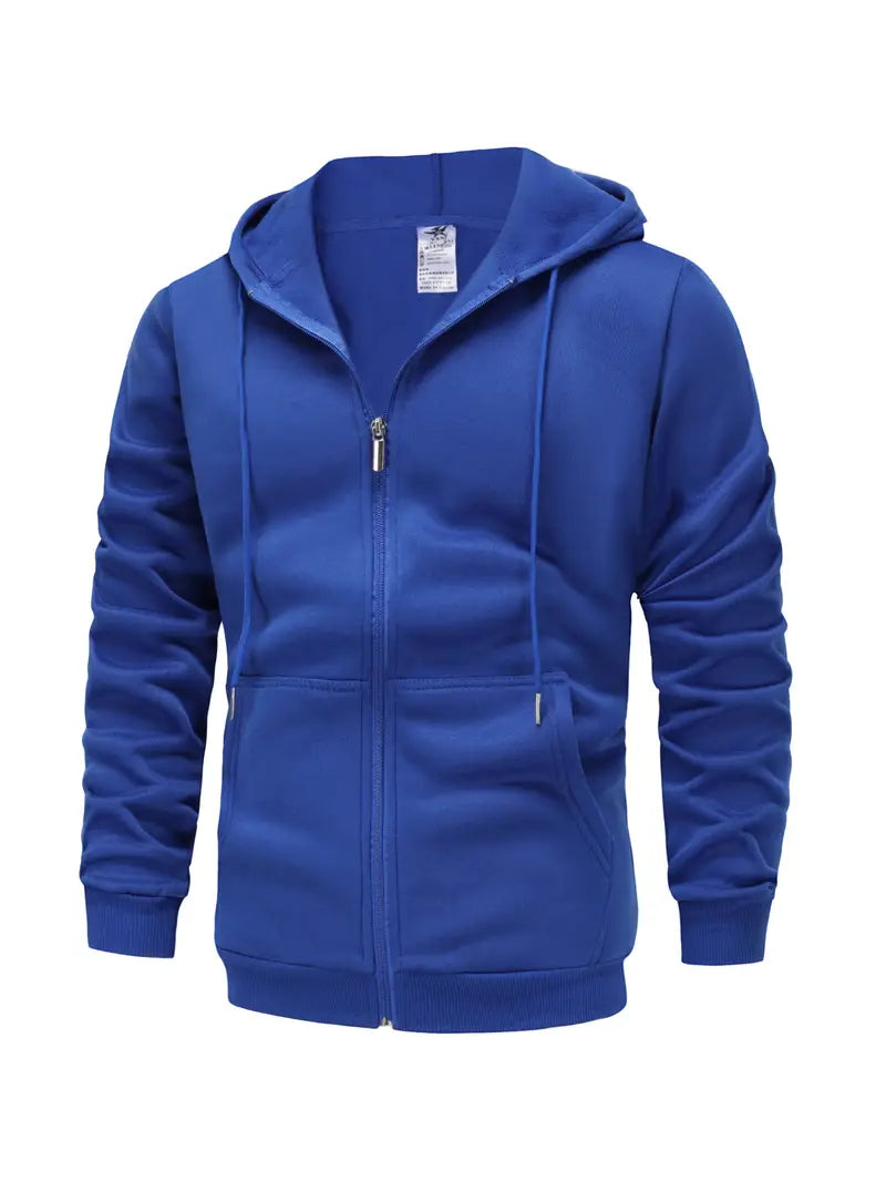 Nolan - Veste décontractée zippée à manches longues pour homme