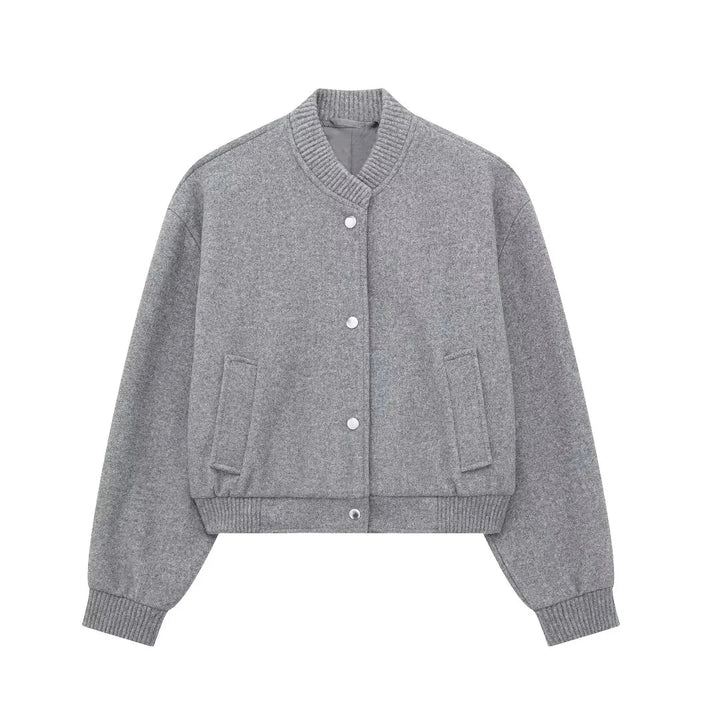Blouson bomber court femme stylé