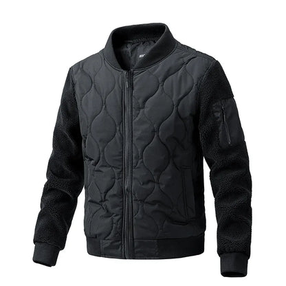 Robe d'hiver chaude avec fermeture éclair