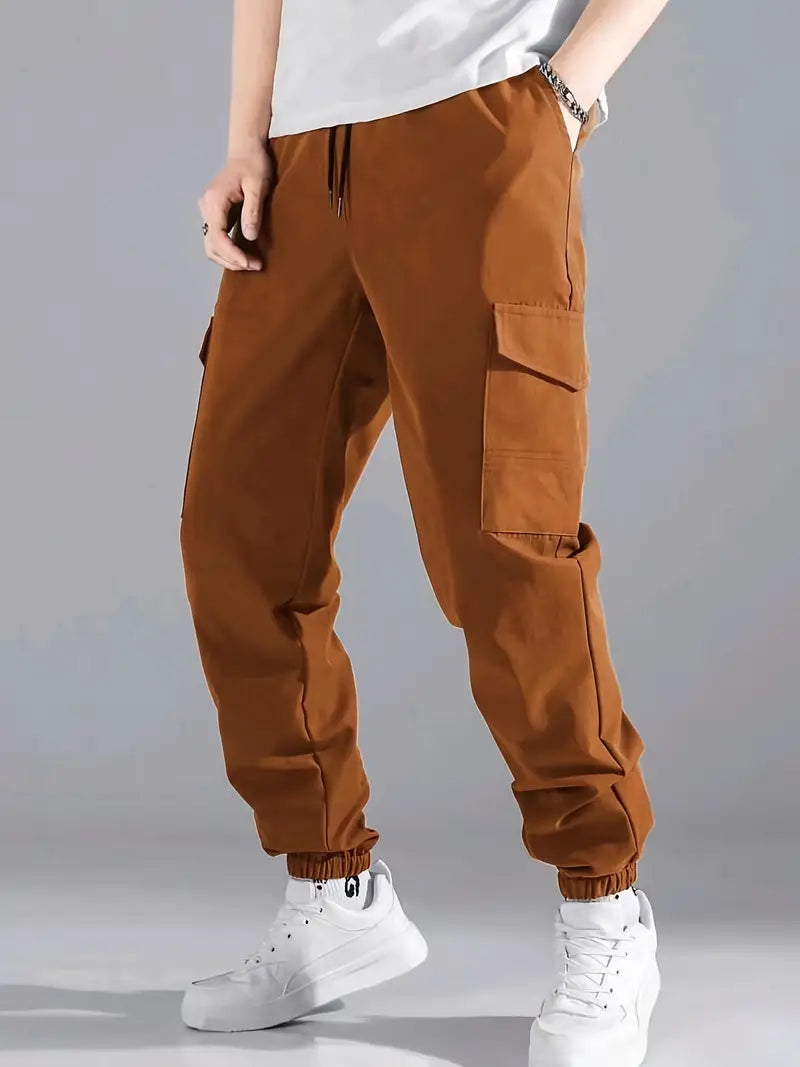 Pantalon cargo d'extérieur décontracté pour homme
