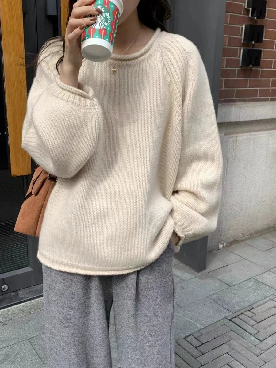 Pull oversized confortable Doux et douillet