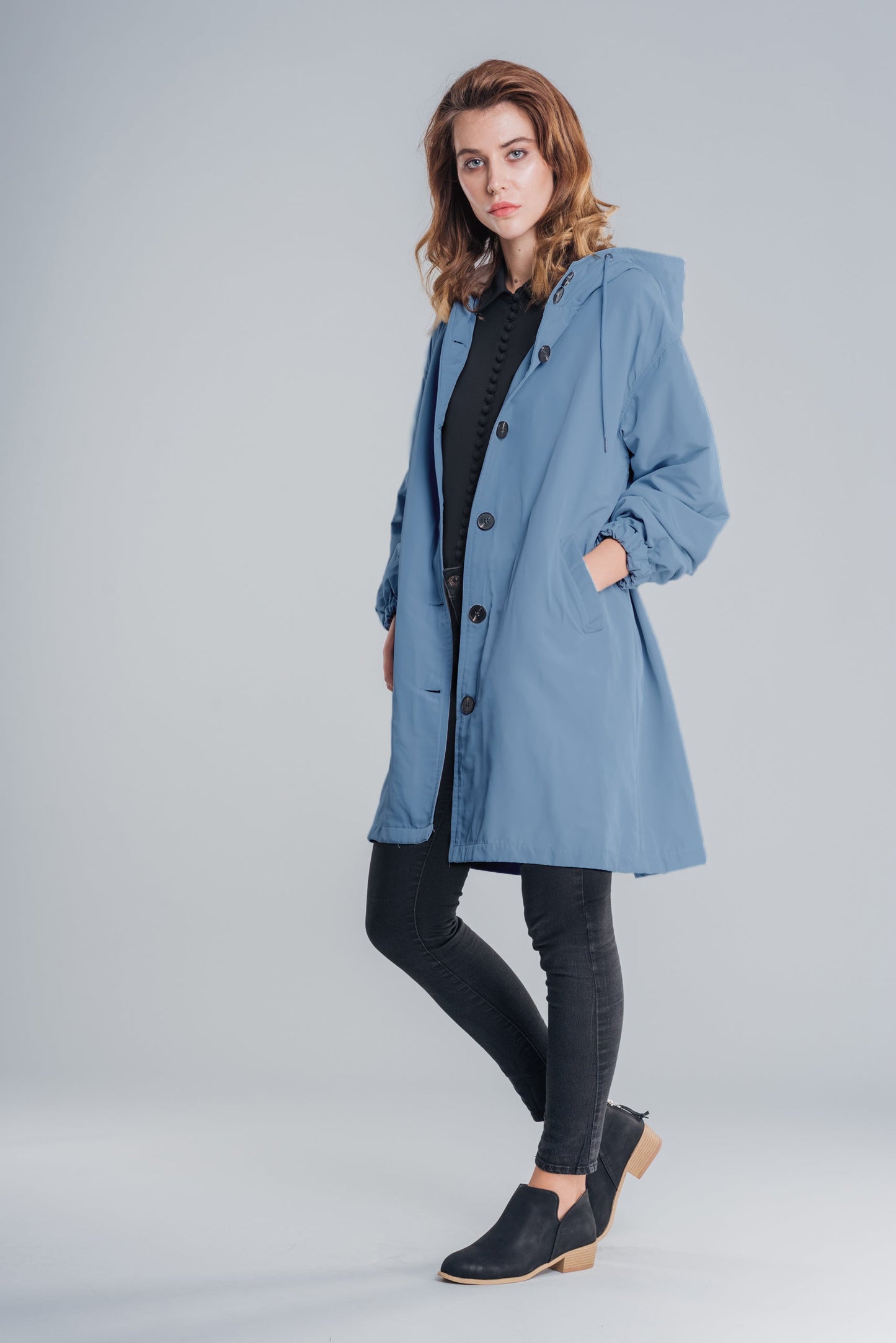 Veste de pluie imperméable pour femme