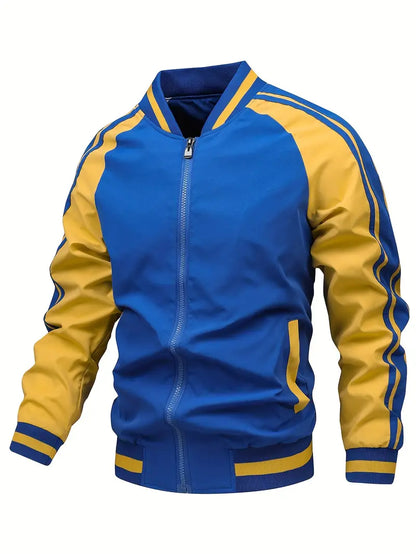 Blouson graphique pour homme, coloré et moderne