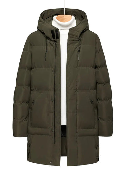 Herren Winterjacke Warm Isoliert mit Kapuze - IdealeKleiden