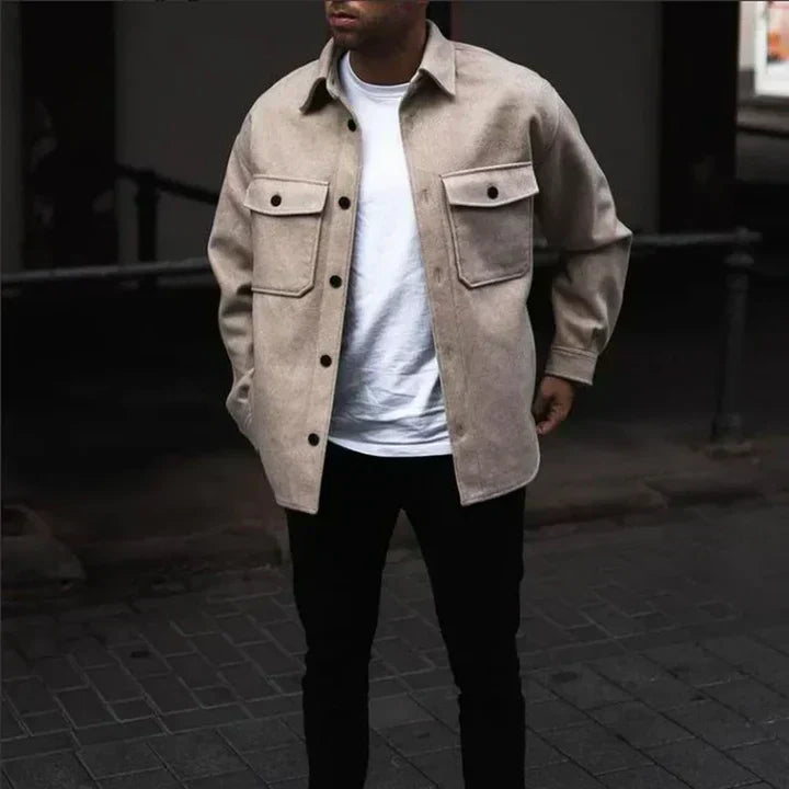 Stylische Herren Winterjacke Designer Qualität - IdealeKleiden