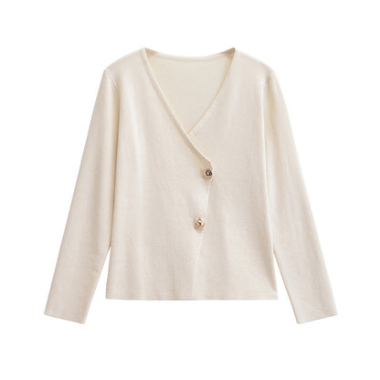 Cardigan stylé asymétrique pour femme
