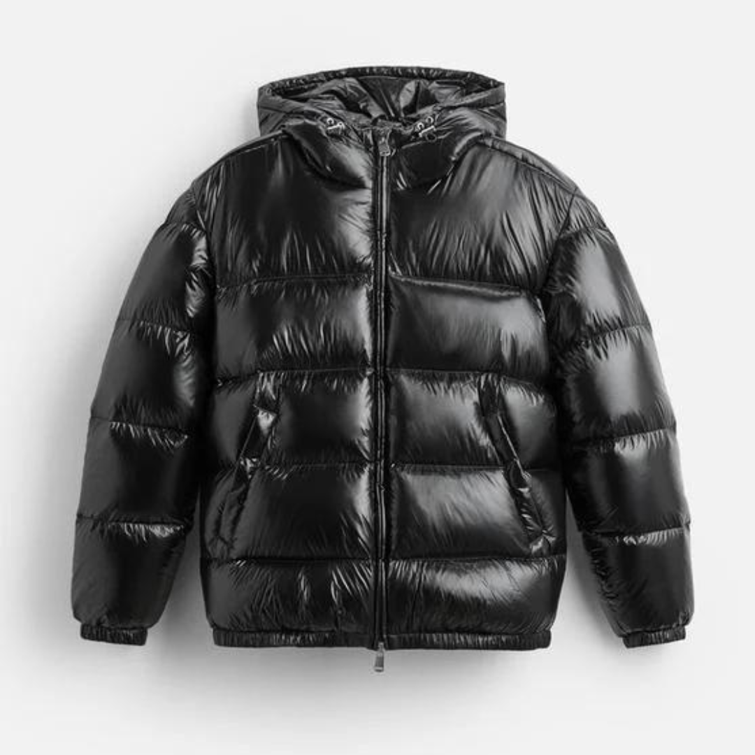 Doudoune courte matelassée pour homme, tendance et volumineuse