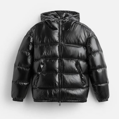 Doudoune courte matelassée pour homme, tendance et volumineuse