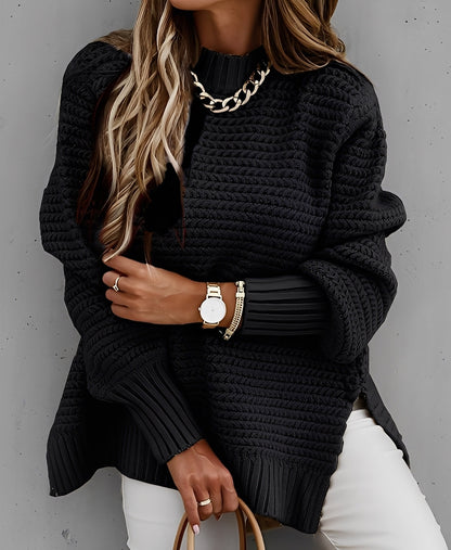 Pull doux pour femme, style oversize