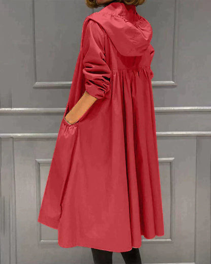 Veste élégante pour femme à capuche légère