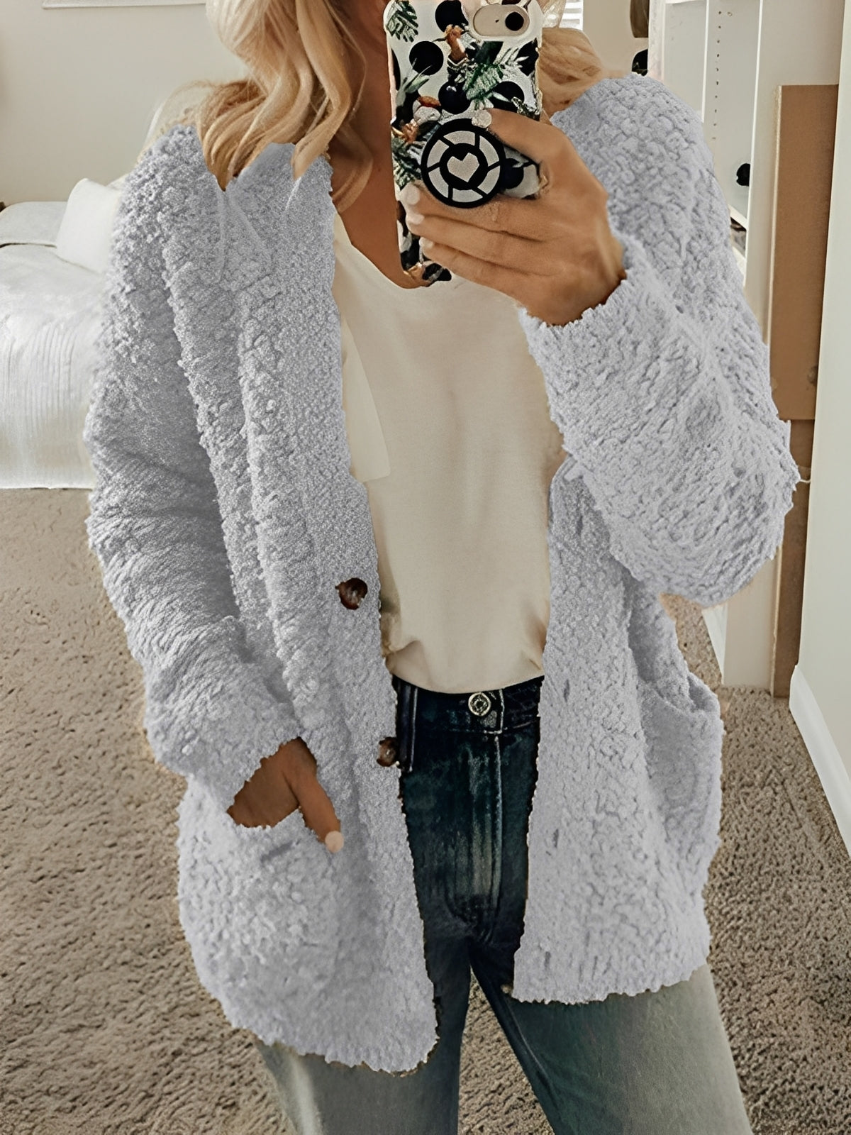 Cardigan décontracté chic pour femme