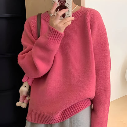 Pull oversize femme Simple chic