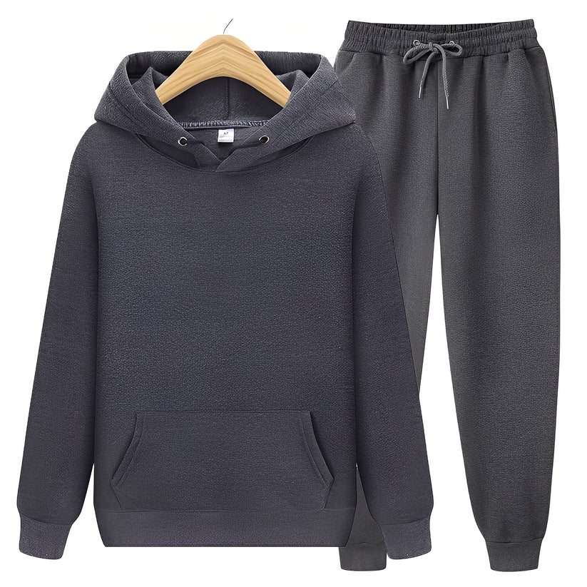 Ensemble de sweat à capuche unisexe confortable