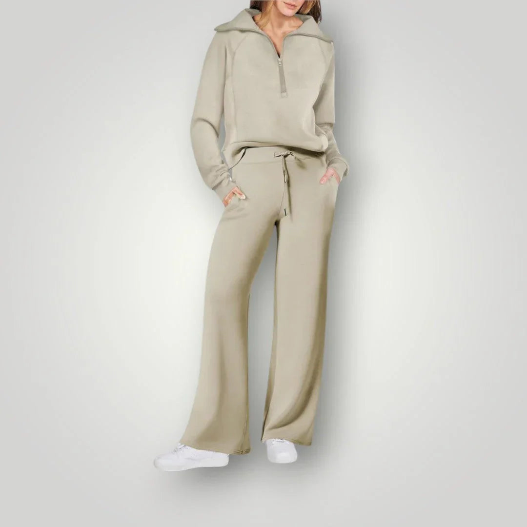 Ensemble d'intérieur deux pièces confortable pour femme
