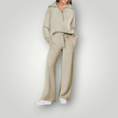 Ensemble d'intérieur deux pièces confortable pour femme