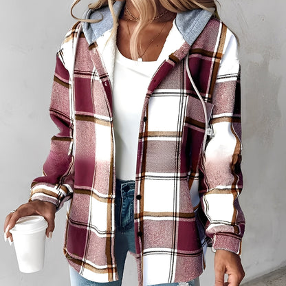 Veste à capuche douce et confortable pour femme
