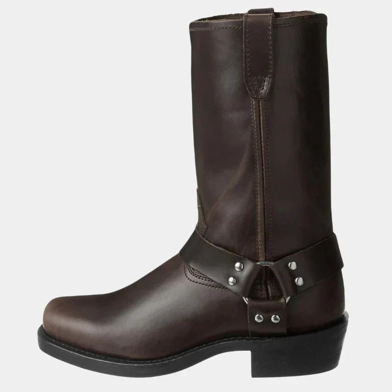 Ari - Bottes de cowboy robustes style vintage