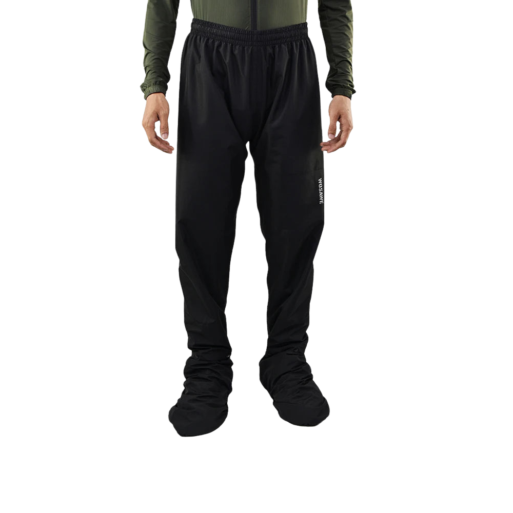Veste de pluie moto pour homme, imperméable, noir réfléchissant